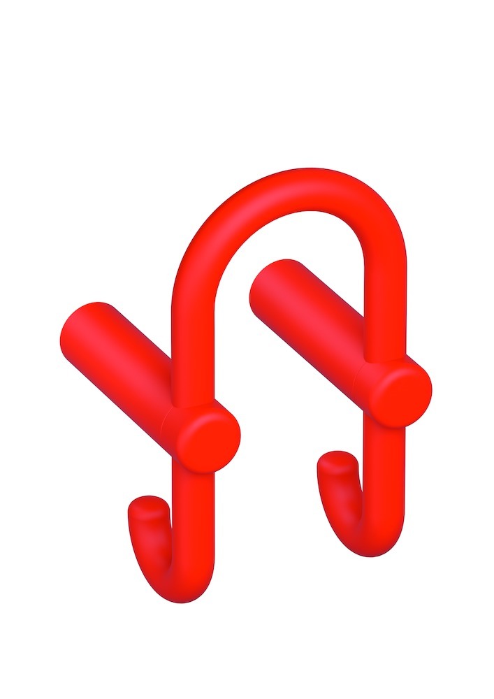 HEWI Wandhaken 801.90B030, Polyamid, 801.90B030 36