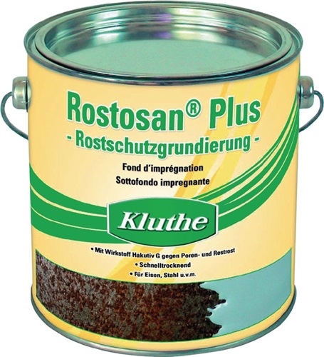 KLUTHE Rostprimer Rostosan® Plus rotbraun 2500 ml Dose KLUTHE