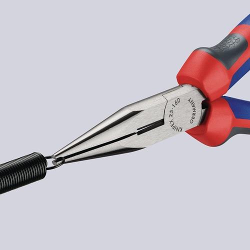 KNIPEX Flachrundzange L.160mm flach/rund ger.pol.Comfort-Griff KNIPEX KNIPEX Flachrundzange L.160mm flach/rund ger.pol.Comfort-Griff KNIPEX