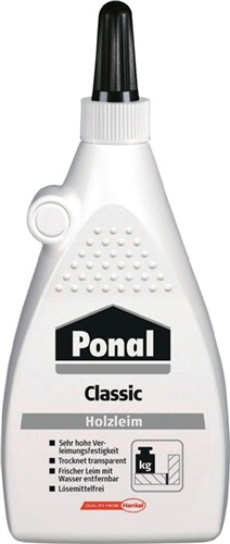 PONAL Holzleim Classic 225g EN 204: D1,D2 Flasche PONAL