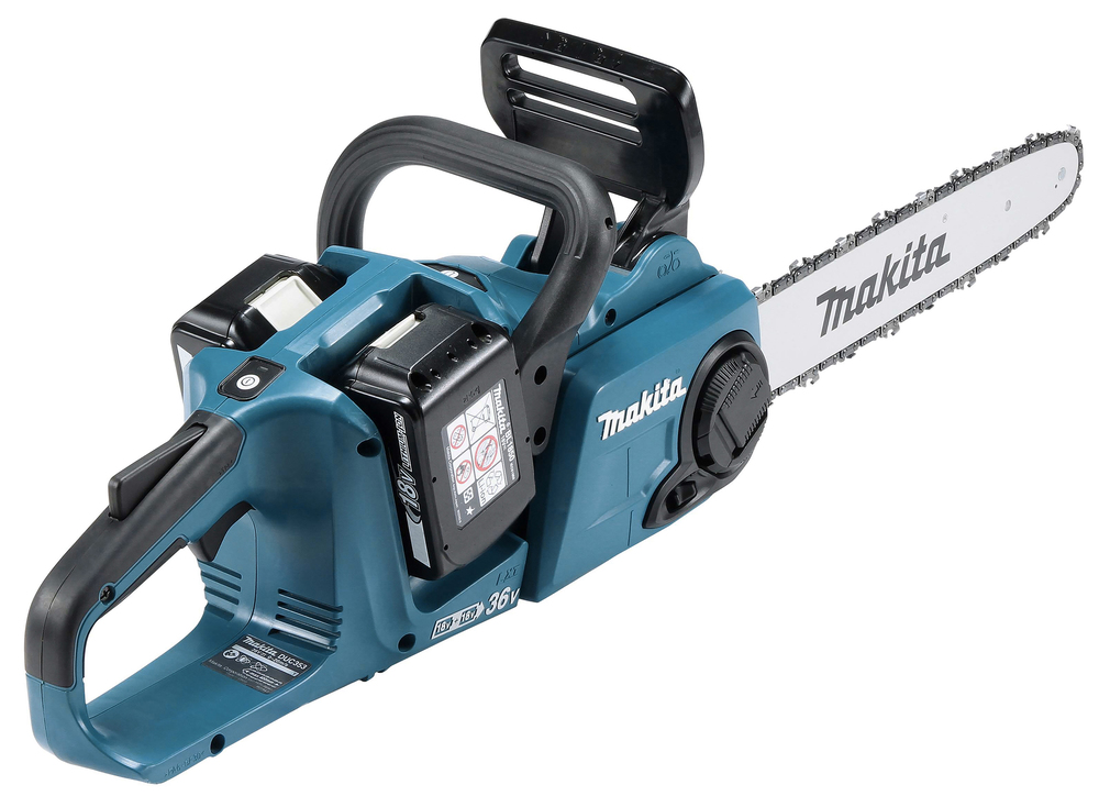 Makita Akku-Kettensäge DUC353PG4 4x 6Ah Akku + 2-fach Ladegerät