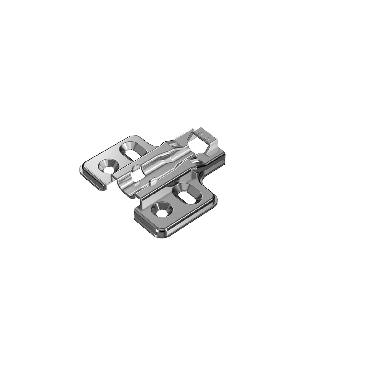 HETTICH Veosys Kreuzmontageplatte zum Anschrauben, Lochreihe 37 x 32 mm, Distanz mm 2.0 mm, 9289609