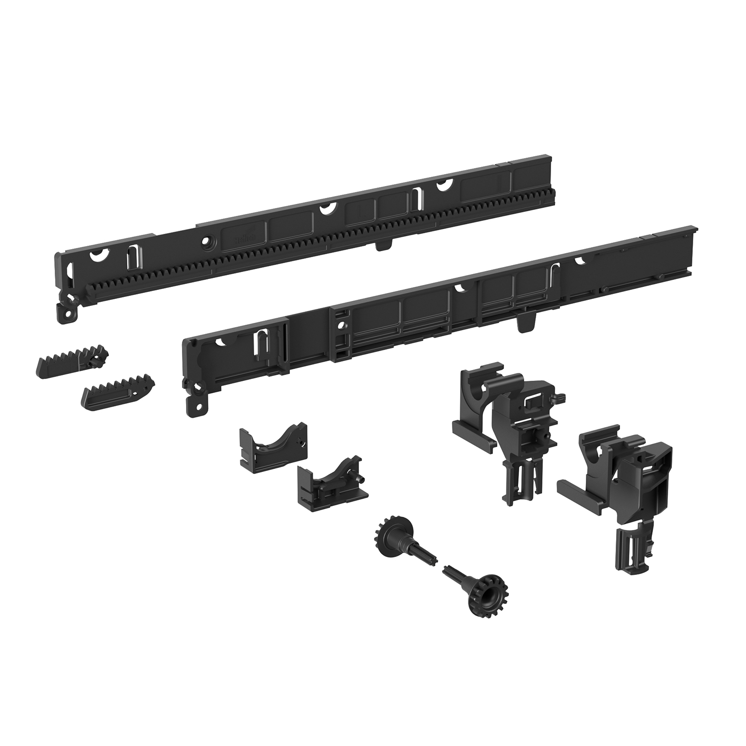 HETTICH Komplett-Set, Parallel System / Für Korpusbauweise Maß X = 22 mm, 40435