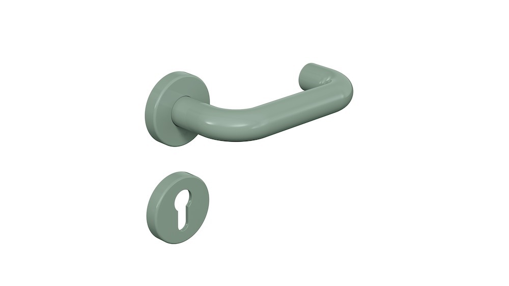 HEWI Drückergarnitur mit Rosetten 111R01.230, VK 8/10 mm, Polyamid, 111R01.230 95