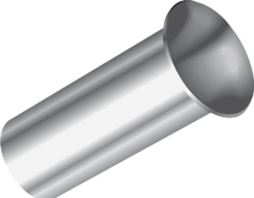 KNIPEX Aderendhülsenzange Gesamt-L.145mm 0,25-2,5 (AWG 23-13) mm² pol.Mehrkomp.-Hüllen