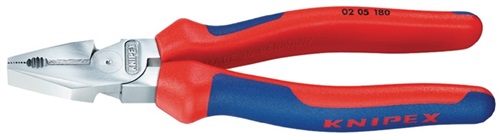 KNIPEX Kraftkombizange L.225mm verchr.Mehrkomp.-Hülle KNIPEX