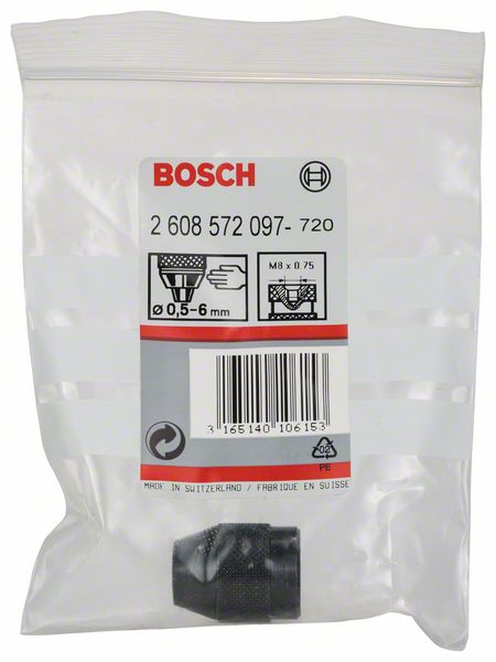 BOSCH Ersatzbohrfutter für Bohrmaschinen