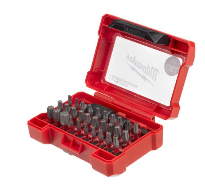 MILWAUKEE 32-teilig TX SHOCKWAVE Compact-Set