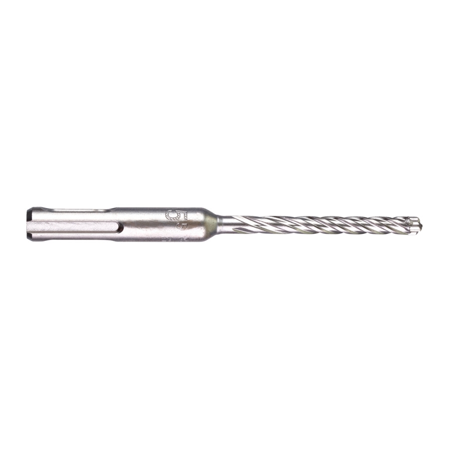 MILWAUKEE 5,5 x 115 mm, SDS-Plus 4-Schneiden Hammerbohrer MX4 SDS-Plus 10er Pack