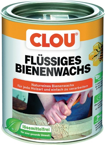 CLOU Bienenwachs flüssig farblos 750 ml Dose CLOU