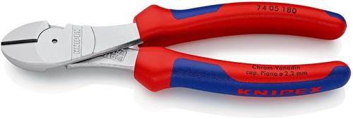 KNIPEX Kraftseitenschneider L.180mm Form 0 2K-Hülle KNIPEX