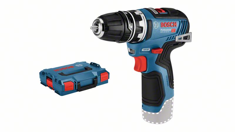 BOSCH Akku-Bohrschrauber GSR 12V-35 FC, Solo Version, 1 Aufsatz, L-BOXX BOSCH Akku-Bohrschrauber GSR 12V-35 FC, Solo Version, 1 Aufsatz, L-BOXX