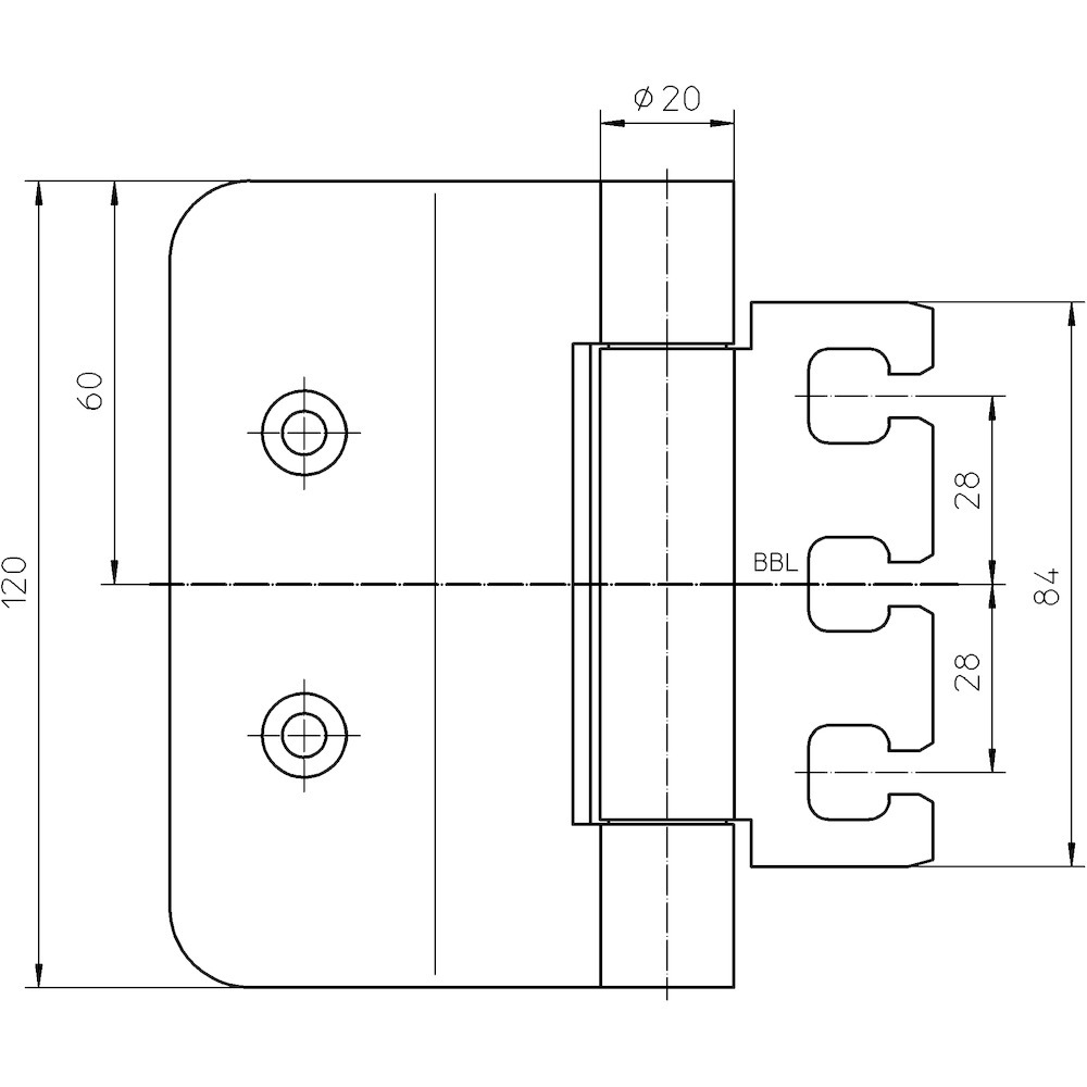 SIMONSWERK Ganzglastürband VARIANT® VXG 7990/120