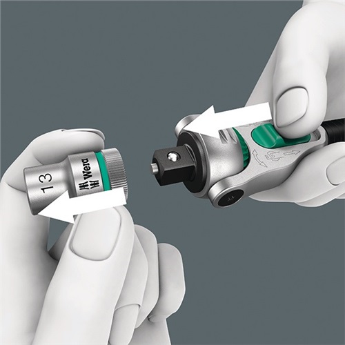 WERA Steckschlüsselsatz 8100 SA/SC 2 Zyklop 43-tlg.1/4+1/2 Zoll SW 4-24mm WERA Steckschlüsselsatz 8100 SA/SC 2 Zyklop 43-tlg.1/4+1/2 Zoll SW 4-24mm