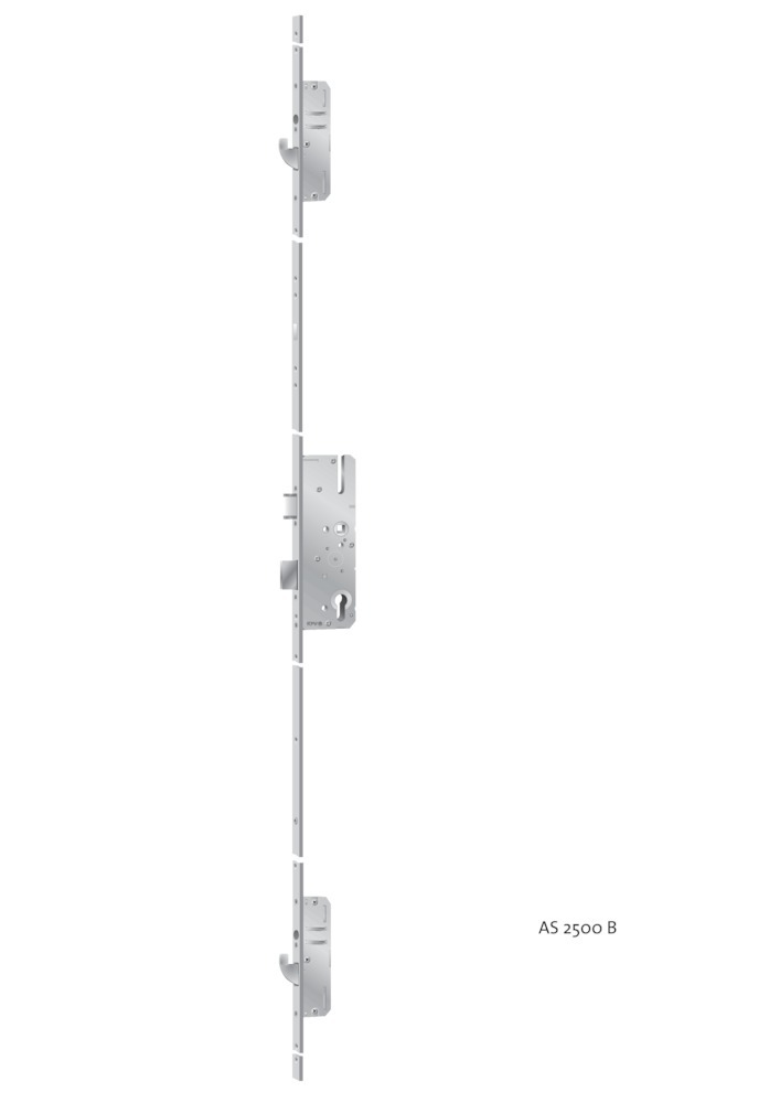 KFV Mehrfachverriegelung MFS AS2500SL-T0Q, 8/92 mm, kantig, Stahl