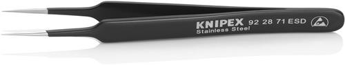 KNIPEX Präzisionspinzette L.110mm ger.nadelfein rostfr.antimagn.elektr.ableitend KNIPEX