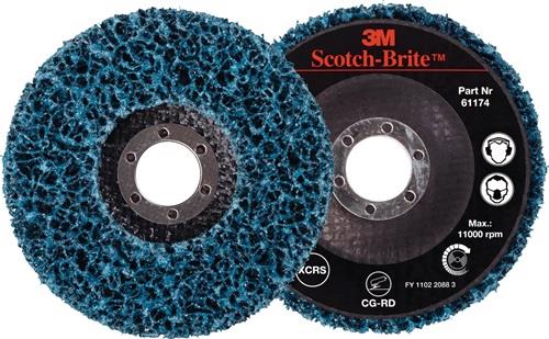 3M Grobreinigungsscheibe CG-RD Ø115x22mm ext.coarse Bohr.22,23mm 3M