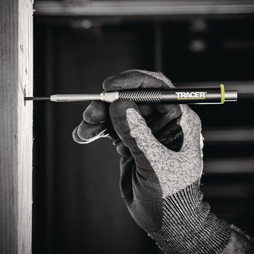 OX TOOLS Tieflochbleistiftset TRACER PRO Series schwarz Strich-B.2,8mm OX TOOLS