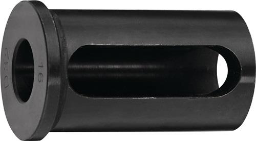 PROMAT Reduzierbuchse Form 2 Bohrungs-D.16mm AD 25mm Einspann-L.46mm PROMAT