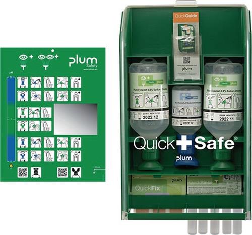 PLUM QuickSafe Box Basic befüllt PLUM