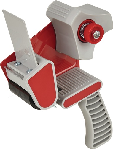 BURMANN Handabroller K 211 Ku.rot/grau f.Bandbr.50mm BURMANN