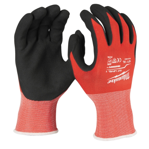 MILWAUKEE Größe 10 (XL) Schnittschutzhandschuhe Klasse 1/A MILWAUKEE Größe 10 (XL) Schnittschutzhandschuhe Klasse 1/A