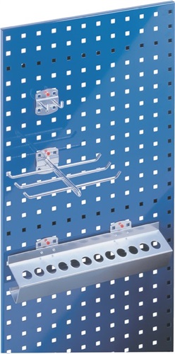 RASTERPLAN Lochplatte B450xL2000mm lichtgrau RASTERPLAN