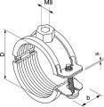 FISCHER Gelenkrohrschelle FGRS 50-55