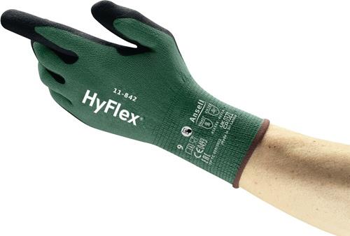 ANSELL Handschuhe HyFlex 11-842 Gr.8 schwarz/grün EN ISO 21420,EN 388,EN407 ANSELL Handschuhe HyFlex 11-842 Gr.8 schwarz/grün EN ISO 21420,EN 388,EN407