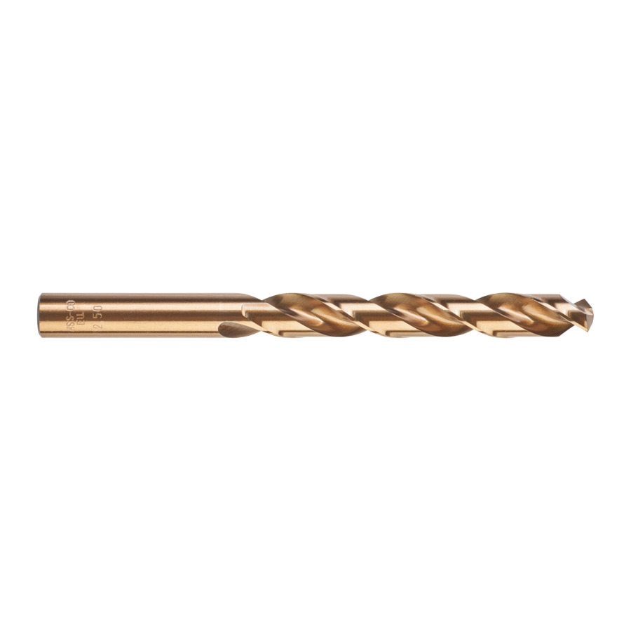 MILWAUKEE 12,5 x 151 mm, HSS-G Co HSS-G RED COBALT Metallbohrer DIN 338 5er Pack