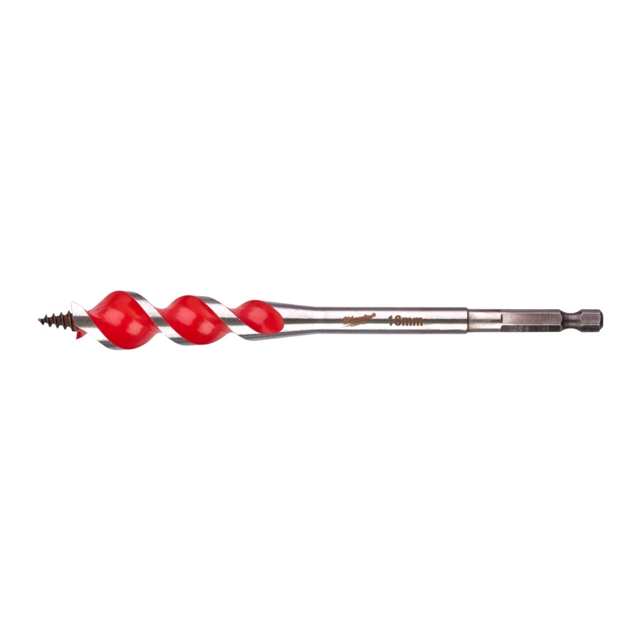 MILWAUKEE 18 x 165 mm, 1/4" Hex SPEED FEED Holzbohrer