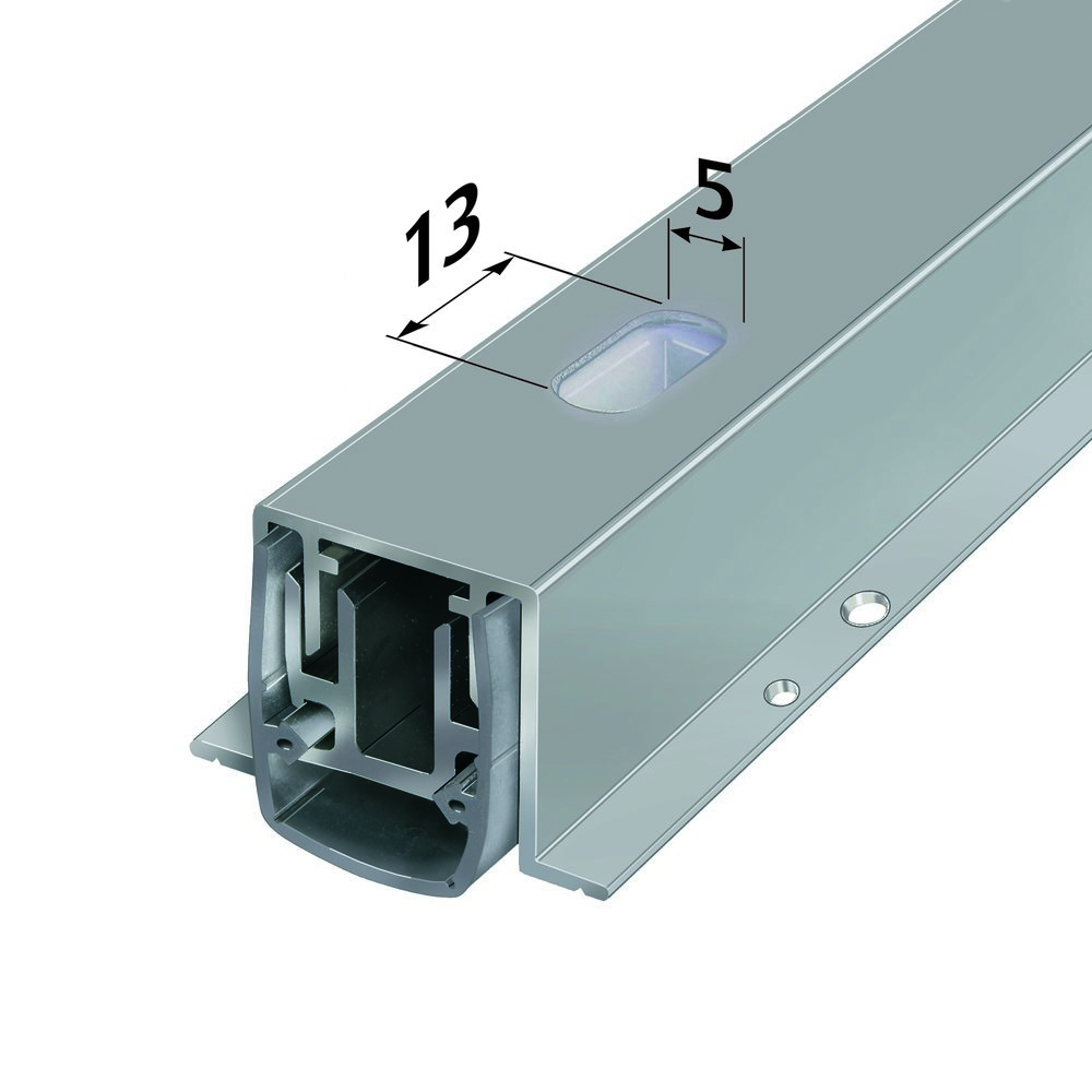 PLANET Türabsenkdichtung PU FH, Silikon 585 mm grau