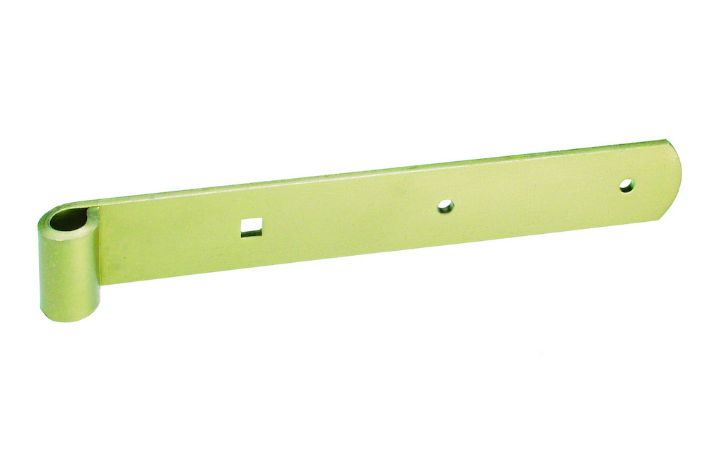 POLLMANN Ladenband, Rolle Ø 16 mm, Ende gerundet, gelb verzinkt