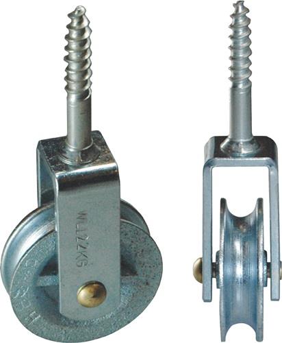HBS-BETZ Waschseilrolle 5000 Nut 9mm Grauguss verz.Halterung STA verz.HBS-BETZ