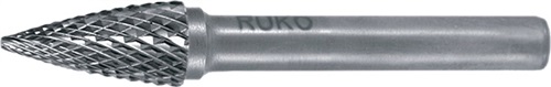 RUKO Frässtift SPG D.3mm Kopf-L.13mm Schaft-D.3mm HM Blank Verz.KVZ 4 RUKO