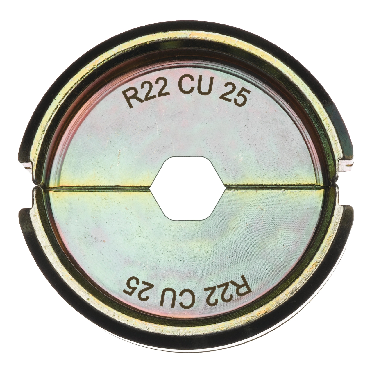 MILWAUKEE R22 Cu 25 für Standard Rohrkabelschuh Presseinsatz für hydraulisches Akku-Presswerkzeug