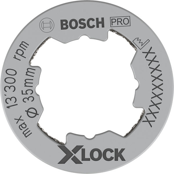 BOSCH Diamanttrockenbohrer X-LOCK Best for Ceramic Dry Speed, 35 x 35 mm