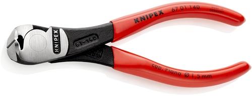 KNIPEX Kraftvornschneider Gesamt-L.140mm Kopf pol.Ku.-Überzug KNIPEX