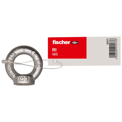 FISCHER Ringmutter RI M8 E