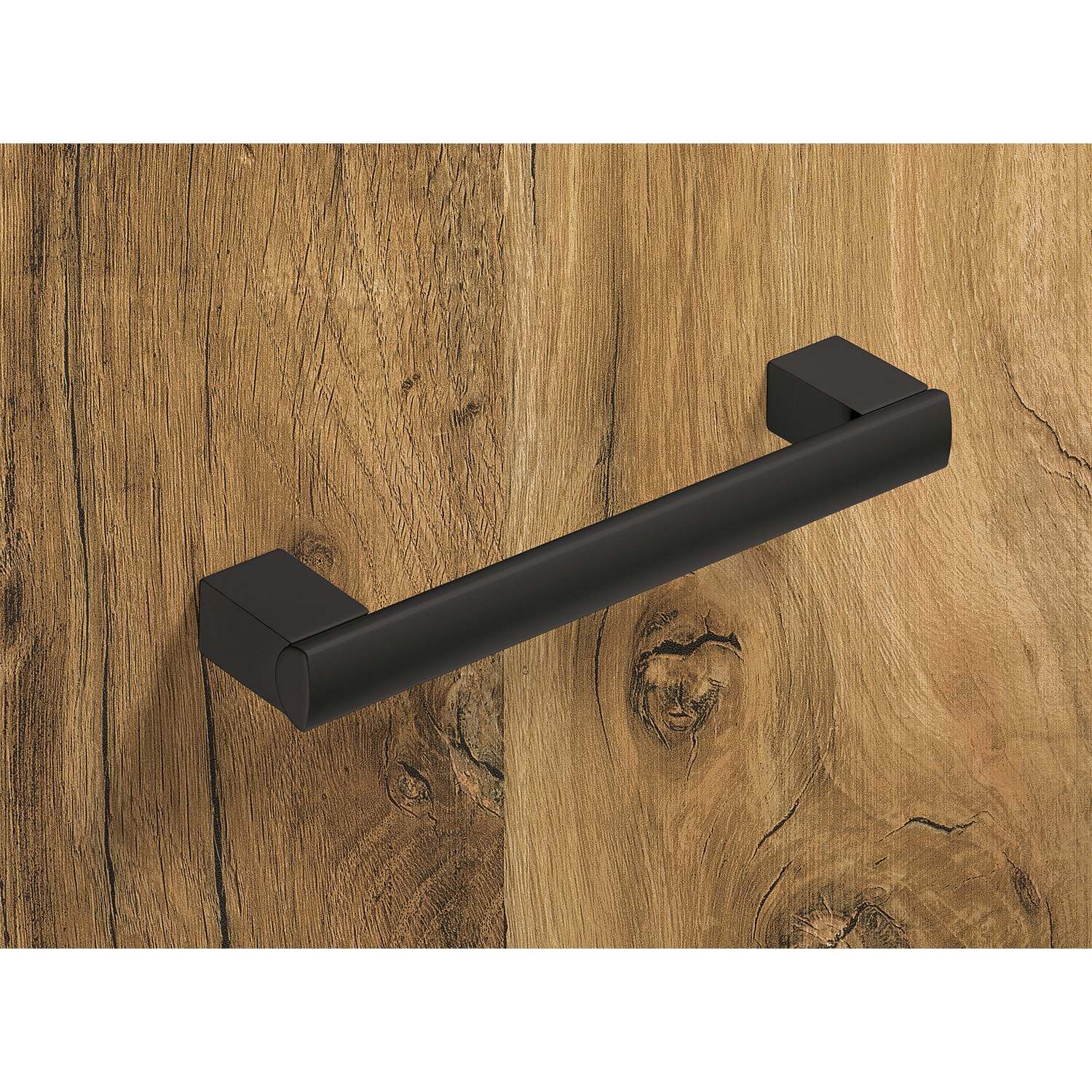 HETTICH Stangengriff Clivia, •–• 128, L 140 mm, B 16 mm, H 36 mm, Schwarz matt, 9265879 HETTICH Stangengriff Clivia, •–• 128, L 140 mm, B 16 mm, H 36 mm, Schwarz matt, 9265879
