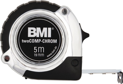 Taschenrollbandmaß chrom BMI