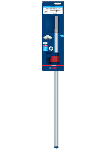 BOSCH EXPERT SDS Clean max-8X Hammerbohrer-Set, 20 x 400 x 650 mm