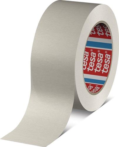 TESA Verpackungsklebeband Papier tesapack® 4713 weiß L.50m B.50mm TESA