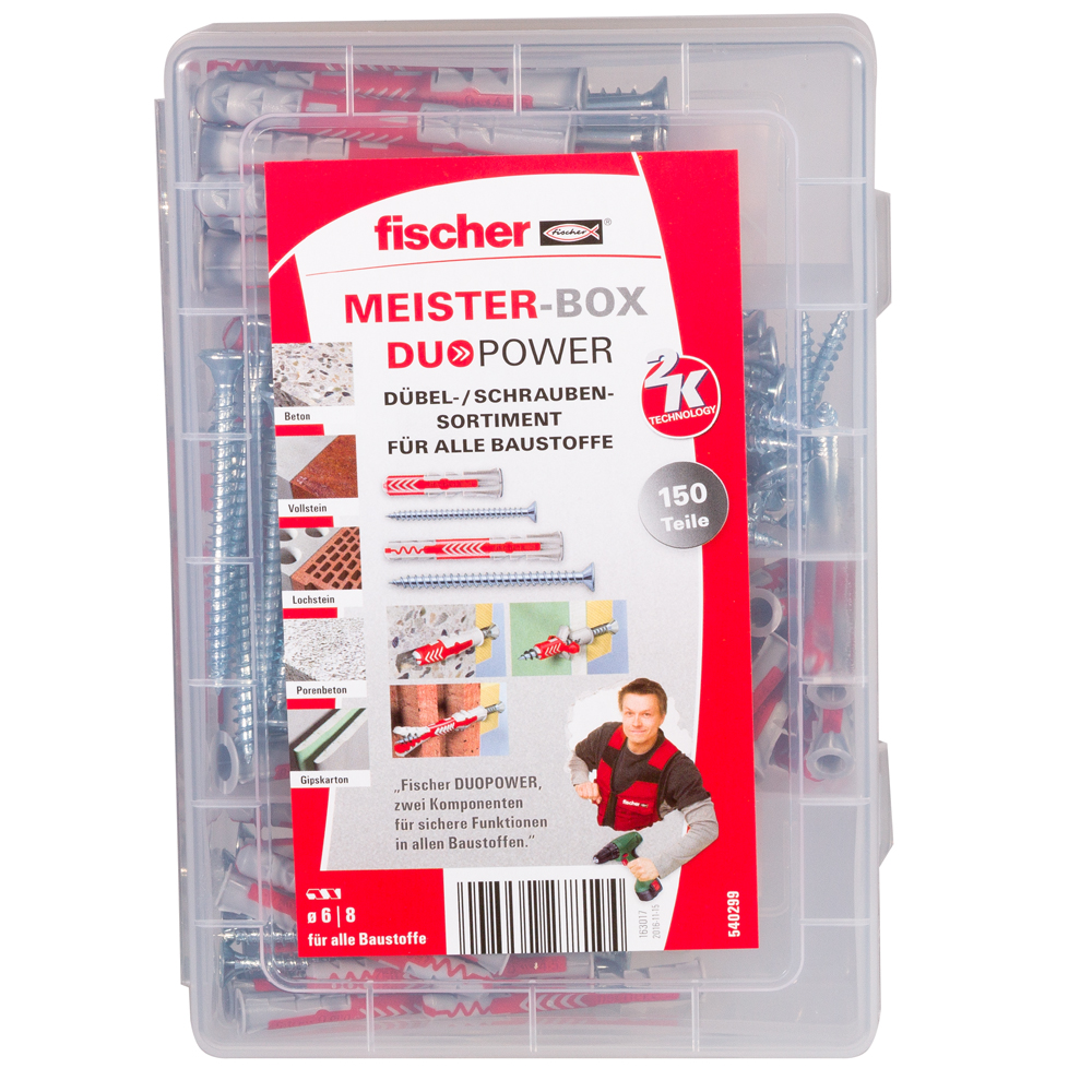 FISCHER Meisterbox - DuoPower kurz/lang + S(150)
