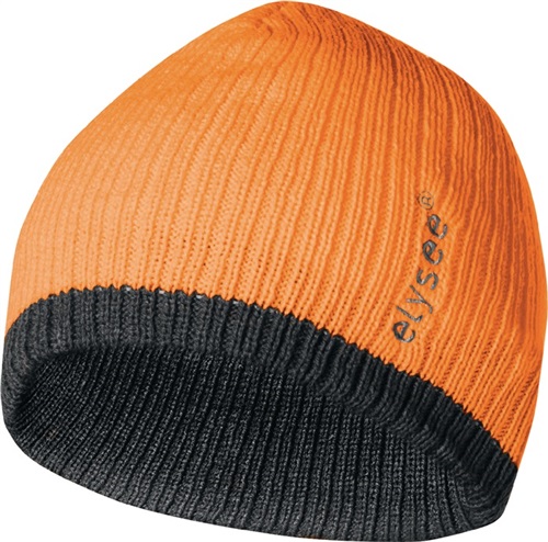 ELYSEE Strickmütze Georg univ.orange/grau ELYSEE
