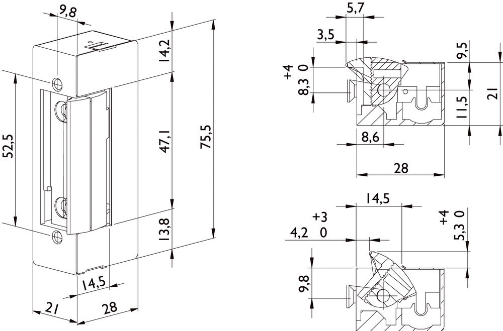 HERMAT Türöffner DORCAS D-45.ND/FLEX