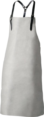 FELDTMANN Brustlatzschürze Knut L.ca.100xB.ca.80cm grau Spaltleder FELDTMANN