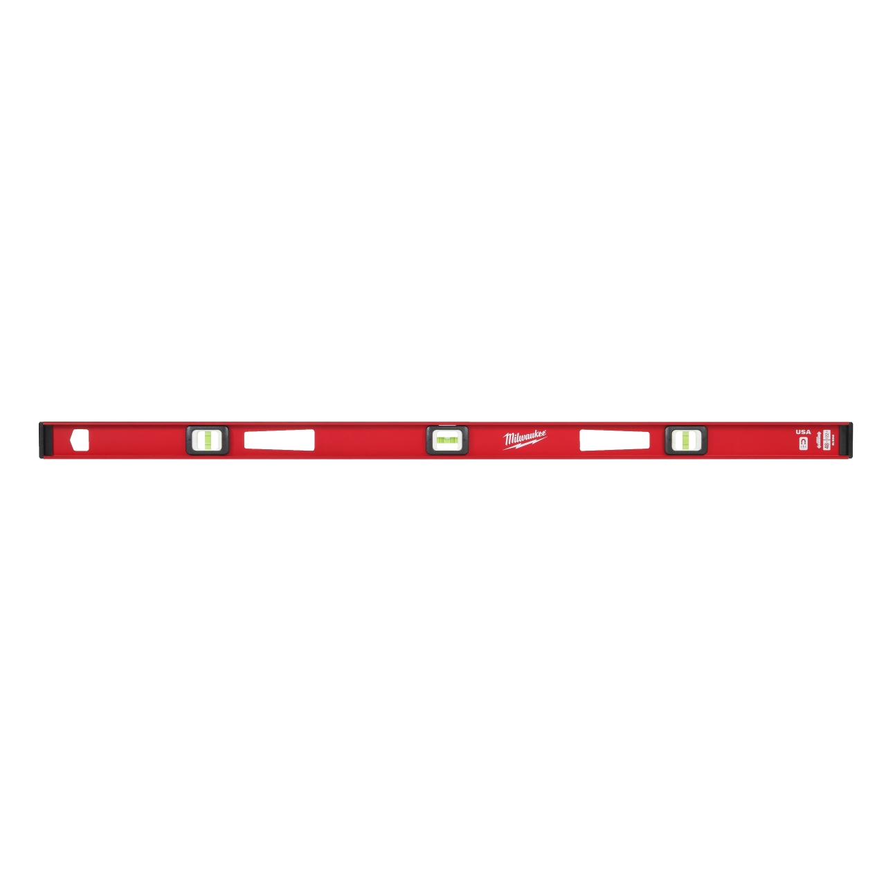 MILWAUKEE 120 cm magnetisch Wasserwaage Doppel-T-Profil