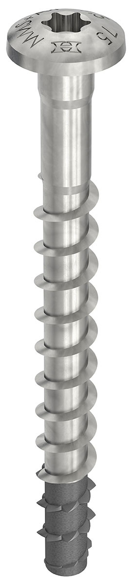 HECO MULTI-MONTI-plus P A4 7,5 x 85, Panhead, Rundkopf, T-Drive, blank, Spitze phosphatiert