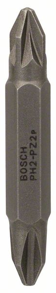 BOSCH Doppelklingenbit, PH2, PZ2, 45 mm
